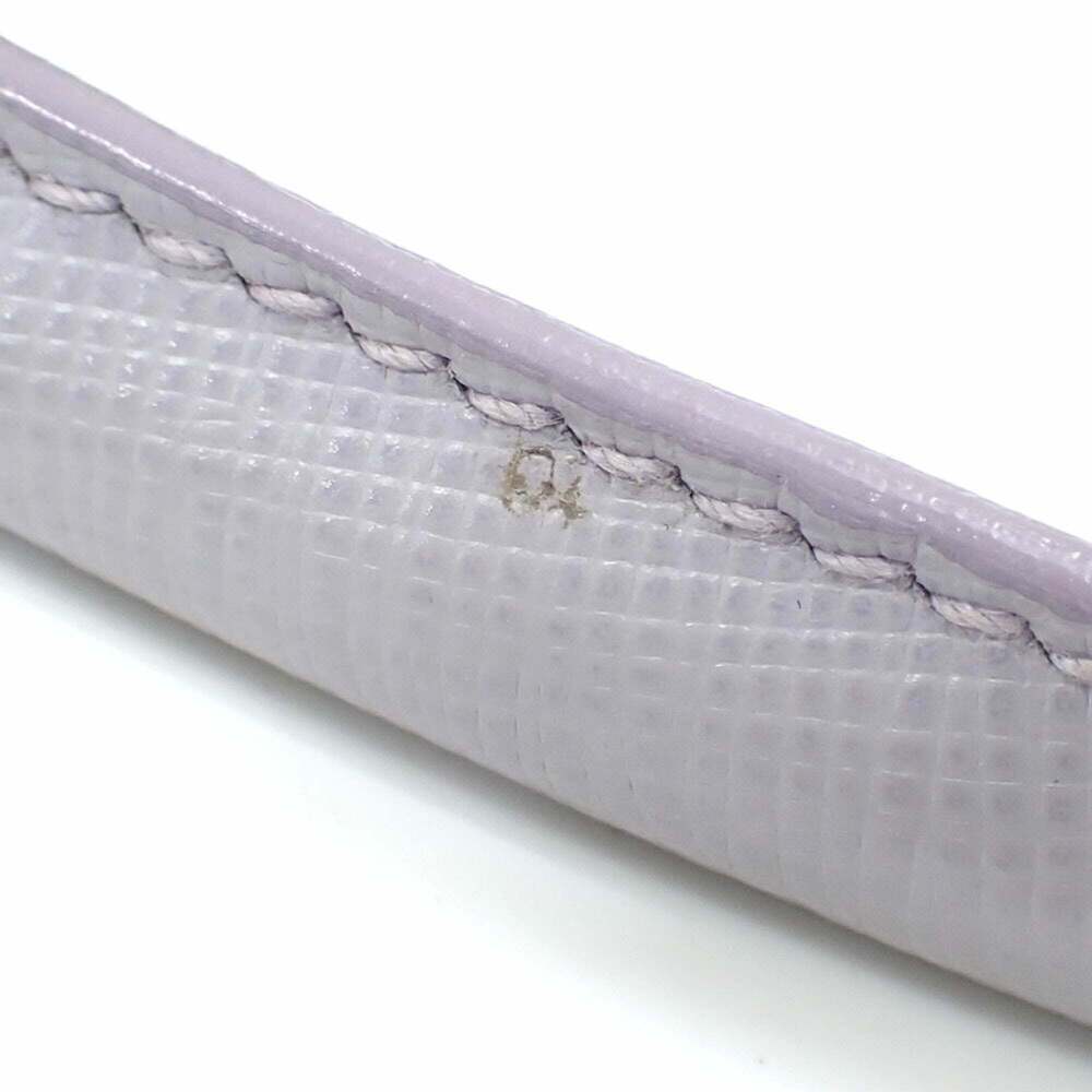 PRADA Purple Leather Shoulder Bag - Picture 7 of 10